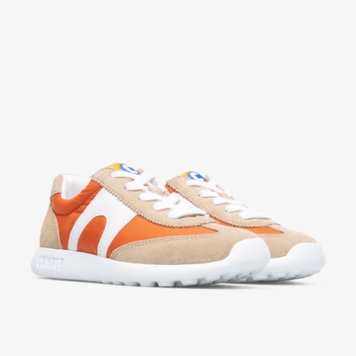 Camper Driftie Kids Sneakers US-85071 Orange / Beige Retailers